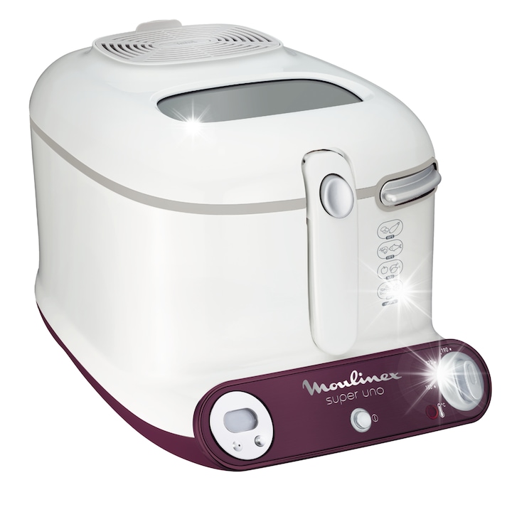 Esperanza SPRING ROLL 2,5L 1800W fritőz, fekete, szagszűrővel