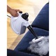 Aparat de curatat cu abur Hoffen EM-303, multifunctional, alb, 325ml, 280cm cablu