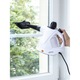 Aparat de curatat cu abur Hoffen EM-303, multifunctional, alb, 325ml, 280cm cablu