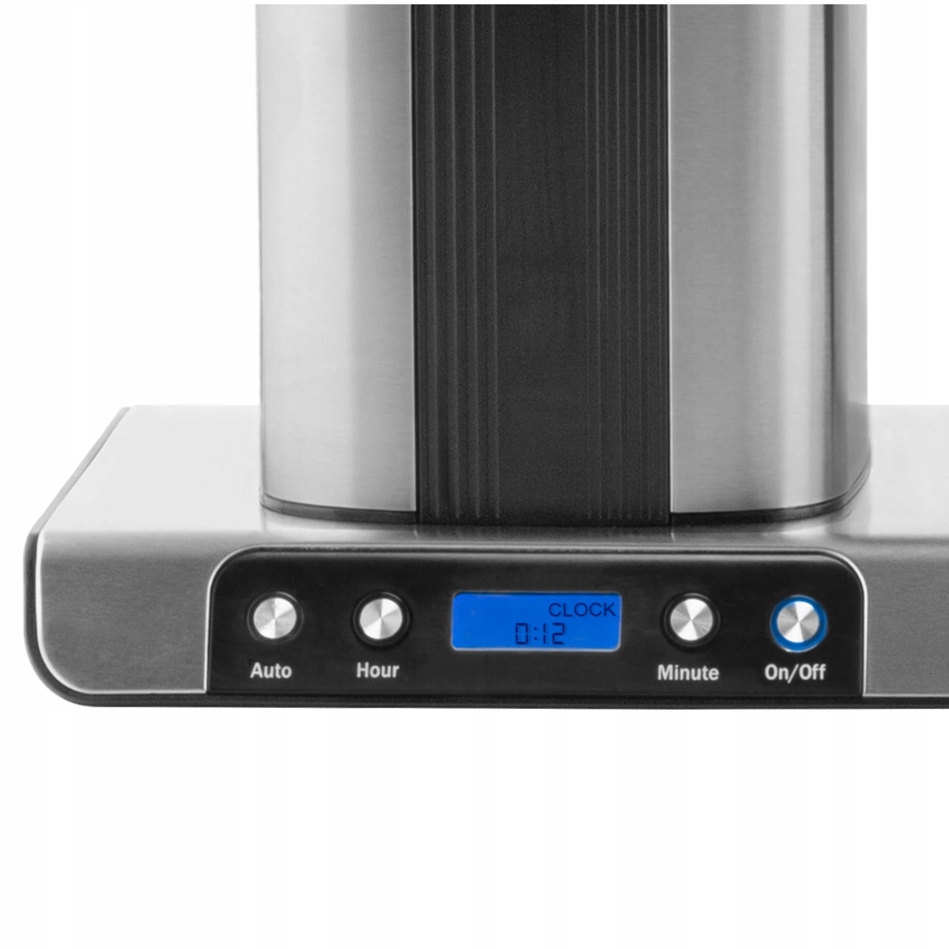 Cafetiere Inventum cu timer, sticla, 1,25l, 1550W, inox, 35x36,4x17,1cm