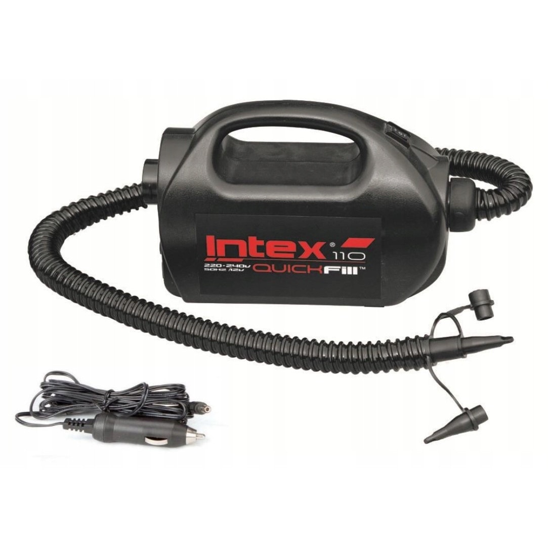 Funix Pompa Pompa electrica de umflat Intex Quick Fill, 220-240V/12V, 3 duze ...
