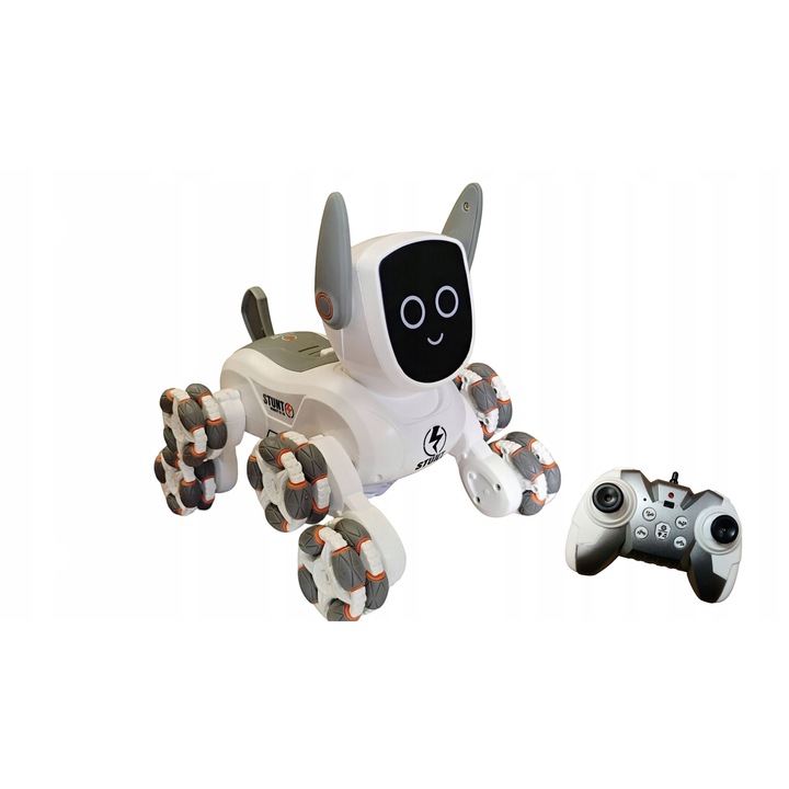 Játékrobot, Emaj, interaktív kutya, távirányítós, 2.4GHz, többszínű