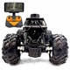 Távirányítós autó Madej, Off Road modell, Wi-Fi kamera, 2WD, méretei 20,5x12x14cm, fekete színű
