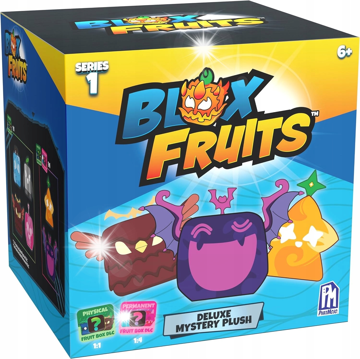 Figurina de plus Blox Fruits, 20cm, set de colectie, PhatMojo