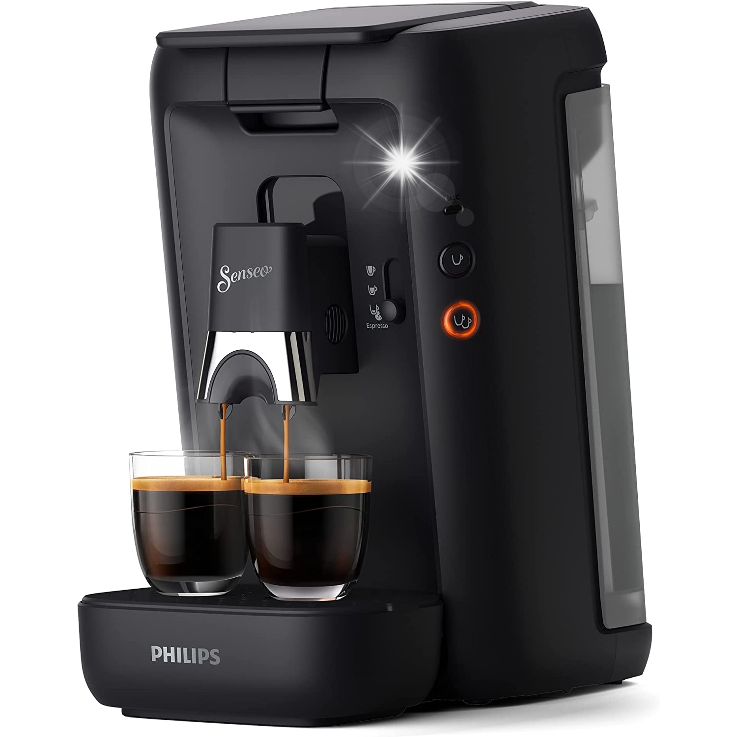 Cafetiere Philips CSA260/60, 1.2L, negru, 17x28.5x31cm
