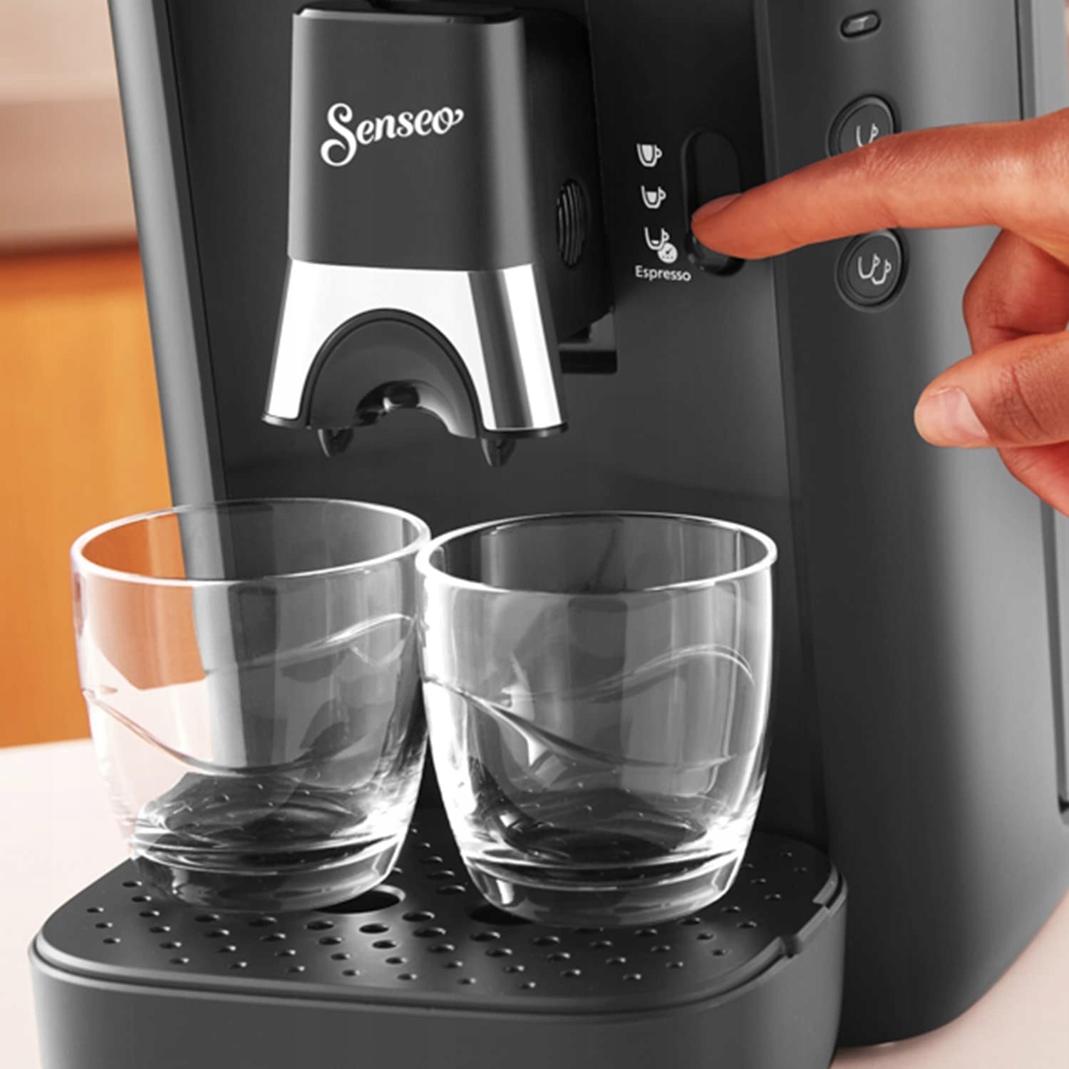 Cafetiere Philips CSA260/60, 1.2L, negru, 17x28.5x31cm