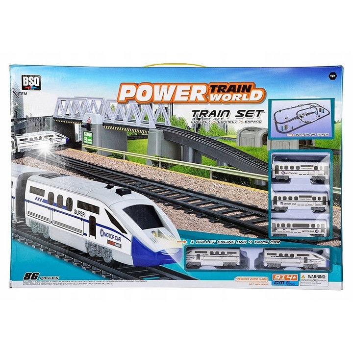 Játékhuzat, Jokomisiada, 86 darabos készlet, 914 cm, többszínű, 4+ év