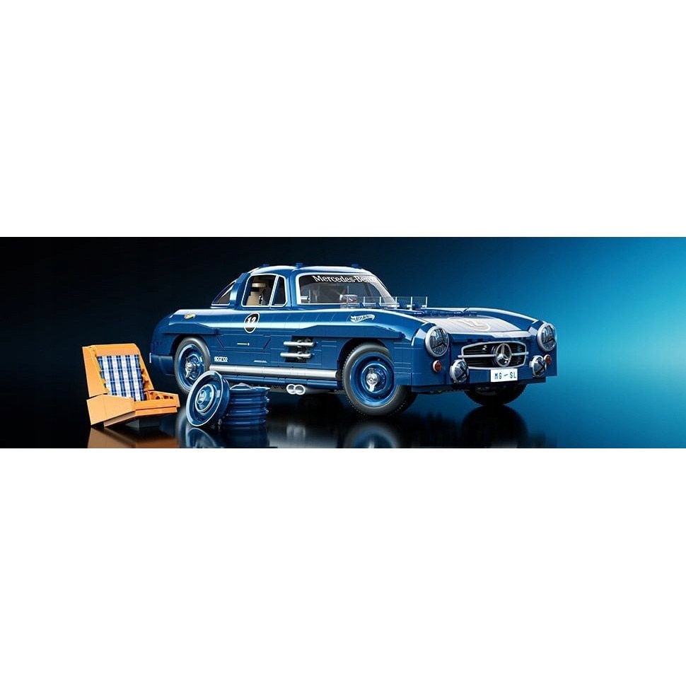 Set de constructie Mattel Mercedes-Benz 300 SL, 1500 elemente