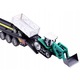 Tir R/C cu Laweta si Tractor cu Prajita, Jokomisiada, 62x12x8cm, 28x8x6cm, multicolor