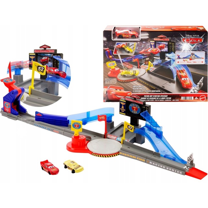 Disney Pixar Cars JHL42 autó szett, többszínű, 4-8 év