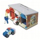 Garaj pentru Masina de Salvare, Melissa & Doug, set cu 3 vehicule, 27x14x15cm, multicolor
