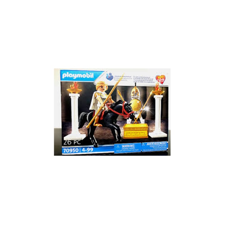 Set de constructie, Playmobil, Alexandru cel Mare, 203g, varsta 4+