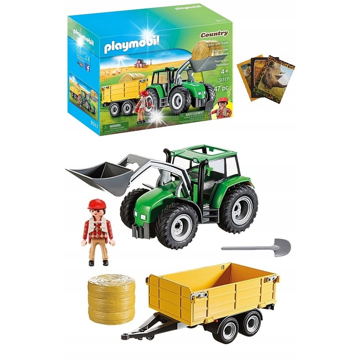 Set de constructie Playmobil 9272, petrecere in gradina, 6 figurine, multicolor, 4+