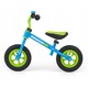 Bicicleta biegowa Milly Mally Dragon Air, 10", albastra, pentru copii 2-5 ani, cu roti pompati