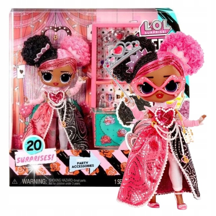 Кукла L.O.L. Surprise Tweens Regina Hartt, многоцветен костюм, 17см, комплект с аксесоари