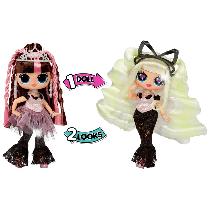 Кукла L.O.L. Surprise Tweens Bronze 2 Blonde Billie, комплект с аксесоари, 1x кукла, 1x подвижна глава, 3x дрехи, 1x кутия, многоцветен