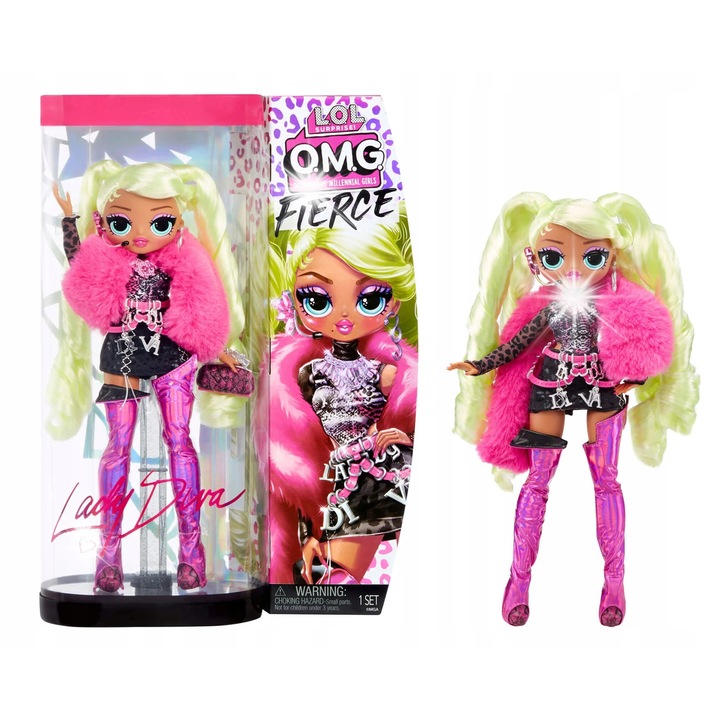 Кукла L.O.L. Surprise, Lady Diva, 29 см, комплект с аксесоари