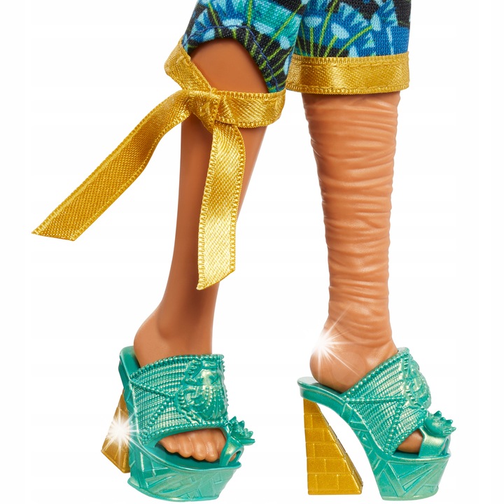 Papusa Cleo De Nile, Monster High, set cu accesorii, 4+ ani