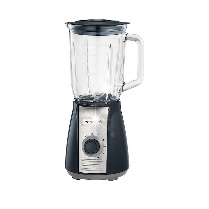 Blender portabil fara fir USB 700ml, design elegant, capacitate mare, negru, set complet