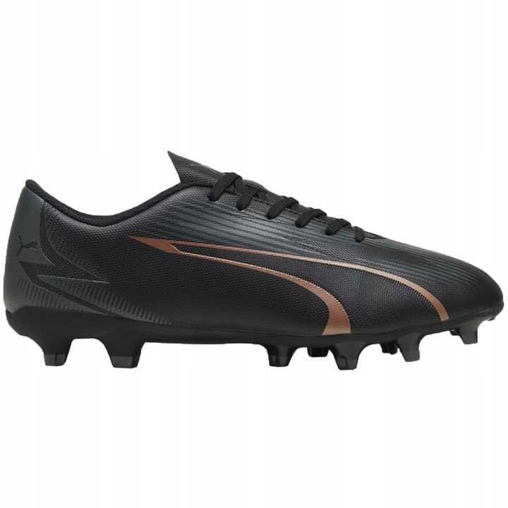 Ghete de fotbal Puma Ultra Play FG/AG, negru, crampoane, pentru barbati, 44.5 EU