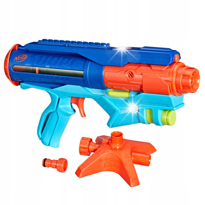 Воден бластер Nerf Super Soaker Power Drench, станция за пълнене, 8+