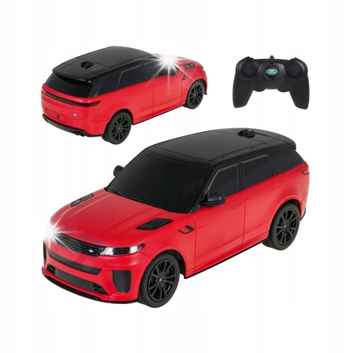 Rastar Range Rover Sport SV 1:24 távirányítós autó, 207x96x76mm, lengéscsillapított felfüggesztés, eredeti szín, teljes készlet