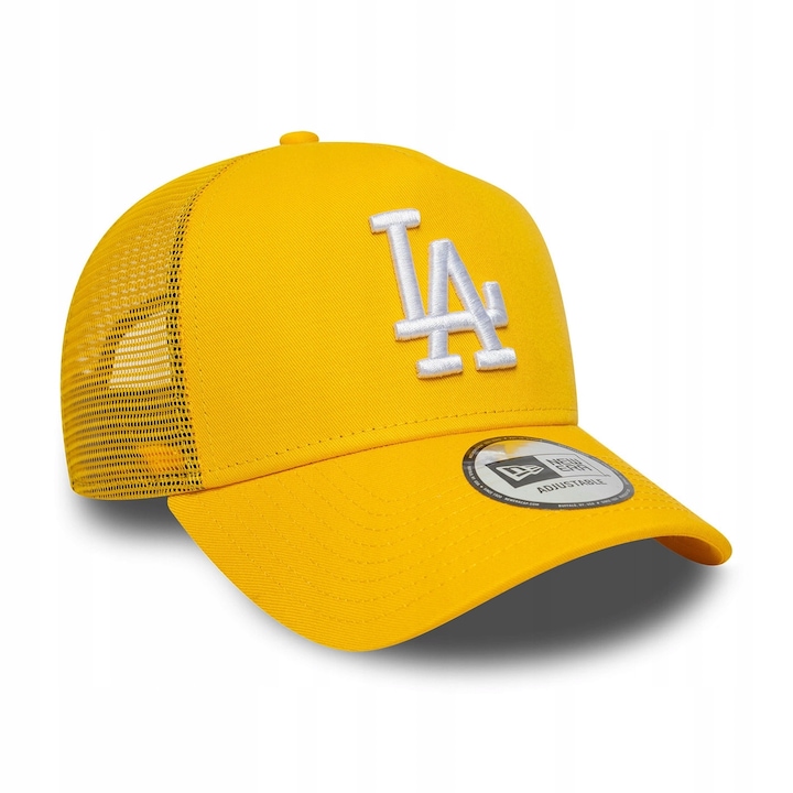 Sapca New Era A-Frame Trucker Los Angeles Dodgers, dimensiune universala, bumbac, poliester