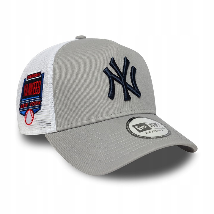 Шапка New Era New York Yankees, сива, размер 54-59см