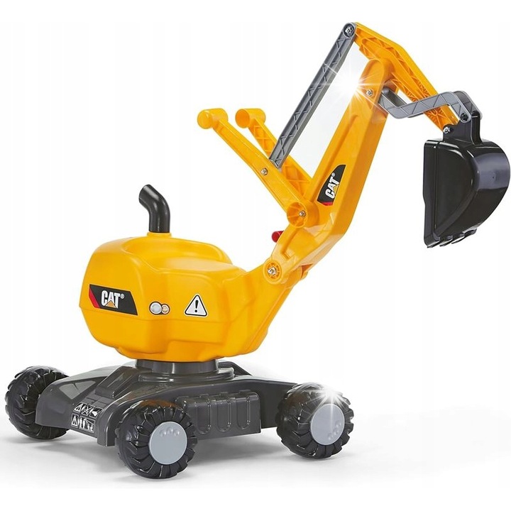 Excavator cu coperta Nobo Kids, set cu casca, 43x85cm, 3 ani+