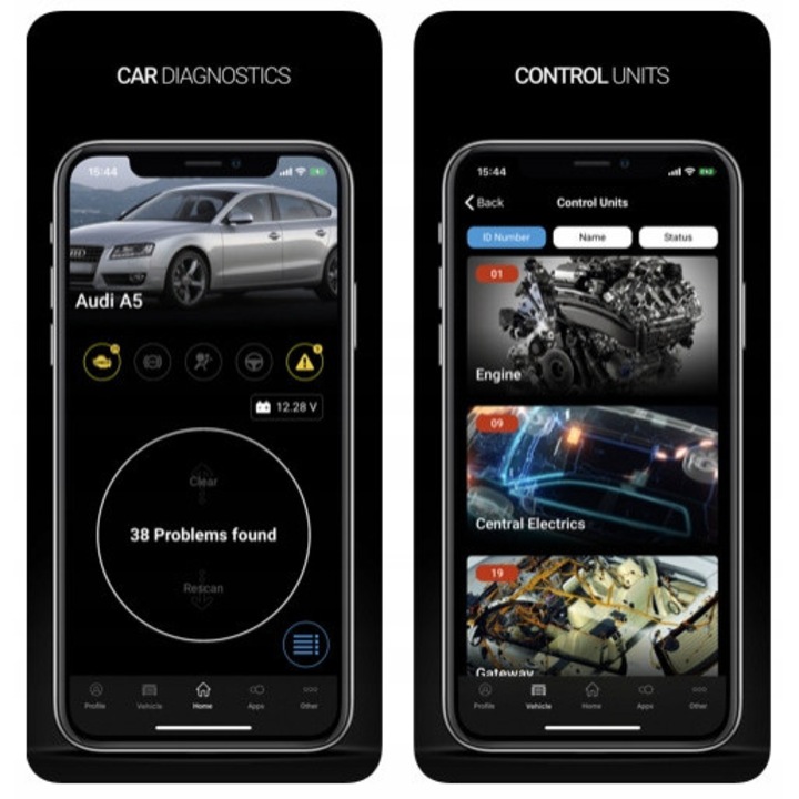 Interfata diagnosticare OBDeleven Next Generation Bluetooth, KKL CAN, multicolor, universal