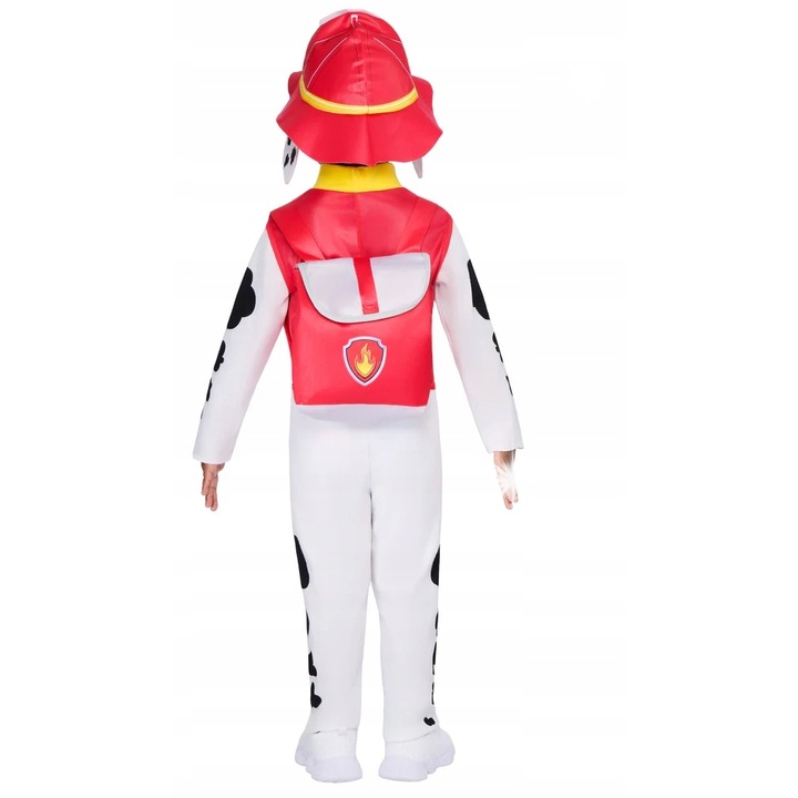 Costum carnaval Psi Patrol Marshall, 4T, 98-104 cm, set cu plecacel, poliester 100%
