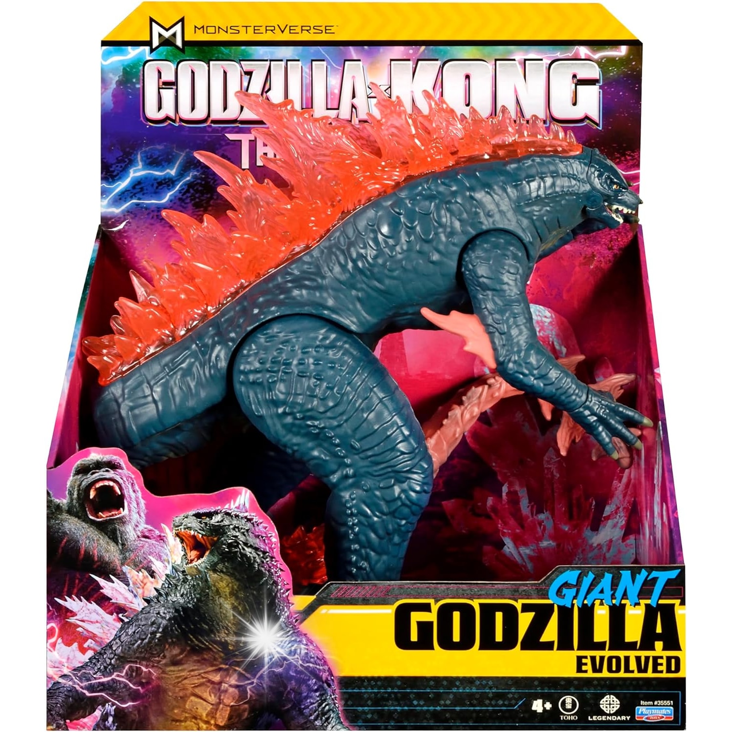 GODZILLA 【L】 Figurina - Godzilla, LLWL, 6+ ani, Negru/Albastru - eMAG.ro