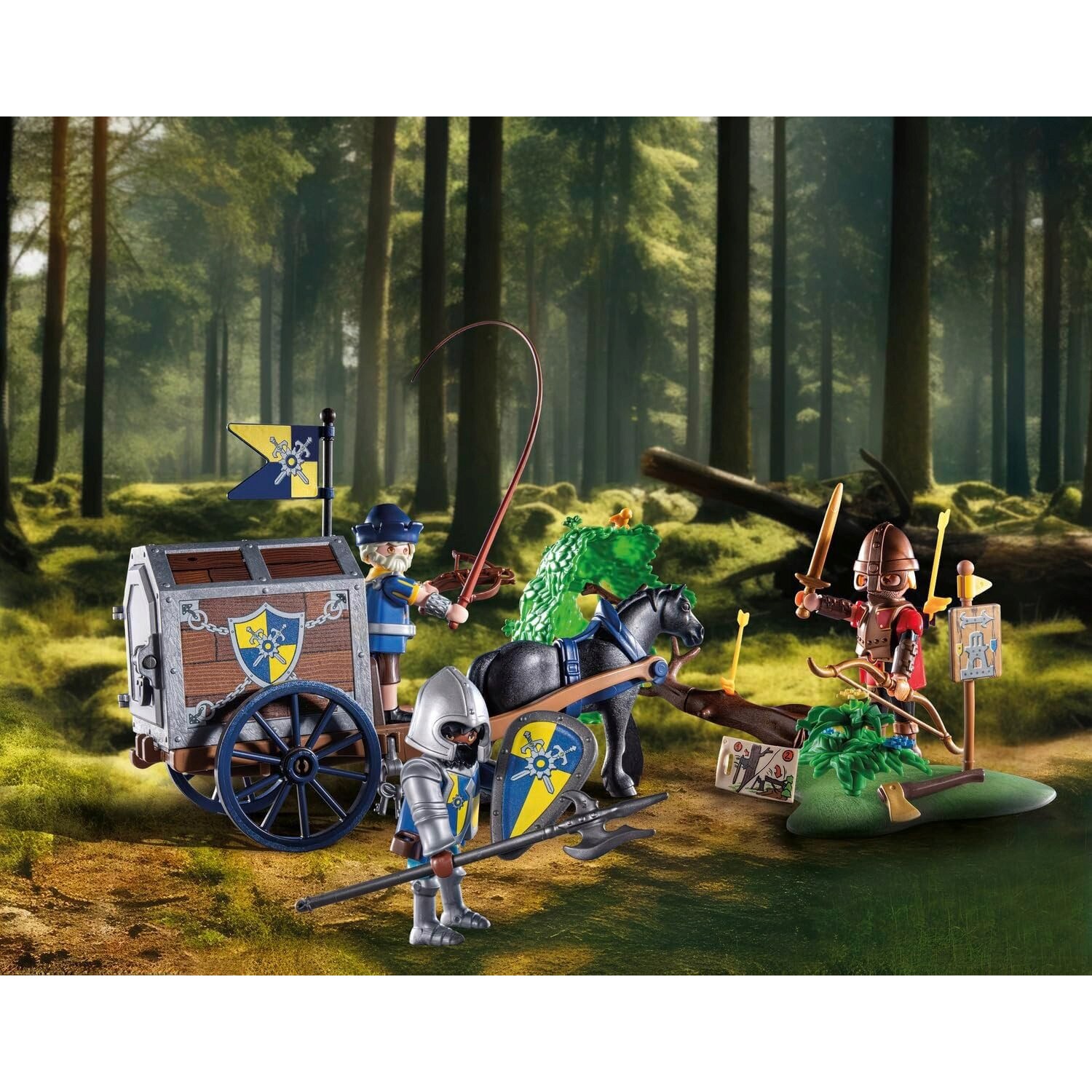 Figurina set Playmobil 71484, 97 elemente, tematica de jaf, 4-10