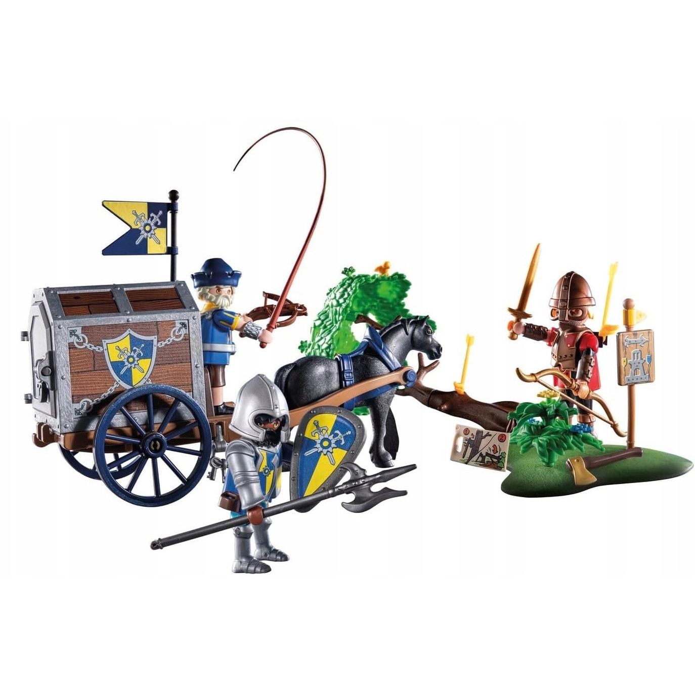 Figurina set Playmobil 71484, 97 elemente, tematica de jaf, 4-10
