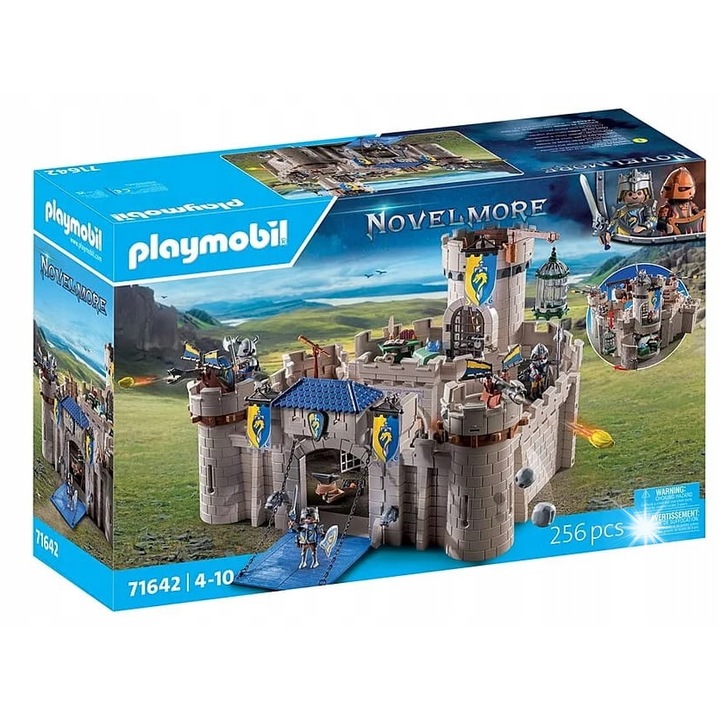 Set de constructie Playmobil , 3 figurine, 256 elemente, multicolor
