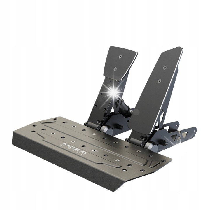 Pedale Moza Racing SR-P, set cu baza, senzor de presiune, senzor de unghi, negru, USB