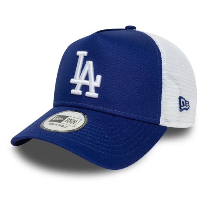 Sapca barbati New Era 9FO AF Side Patch Trucker, Los Angeles Dodgers, albastra, dimensiune ajustabila 51-59cm