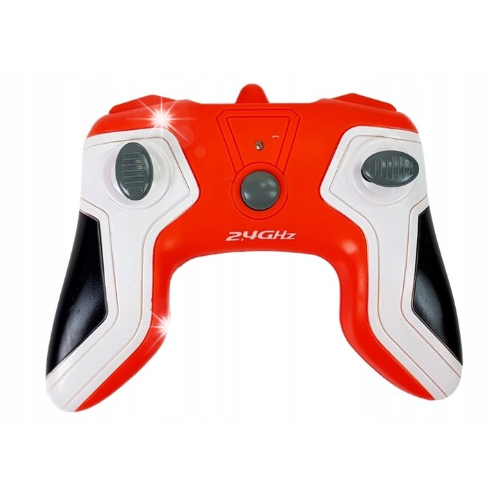 Autobuz Zdalnie Sterowany LEAN Toys, 2.4G, 8cm roti, negru, 22x18x15cm, set complet