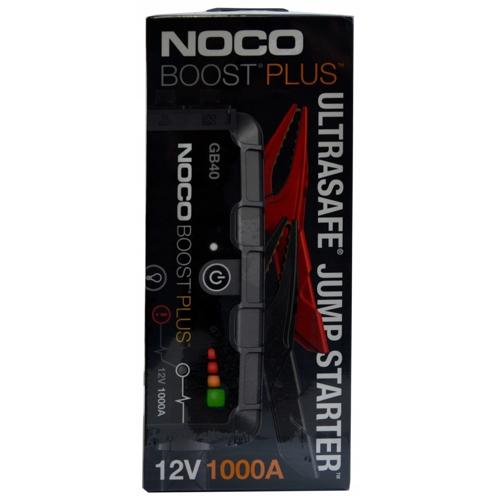 Booster Jump Starter NOCO GB40, 12V, 1000A, IP65, 170x81x43mm