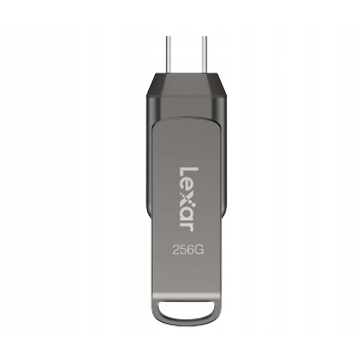 USB памет, Lexar JumpDrive, 256GB, USB-C 3.2 Gen 1, сива, 10x100x140mm