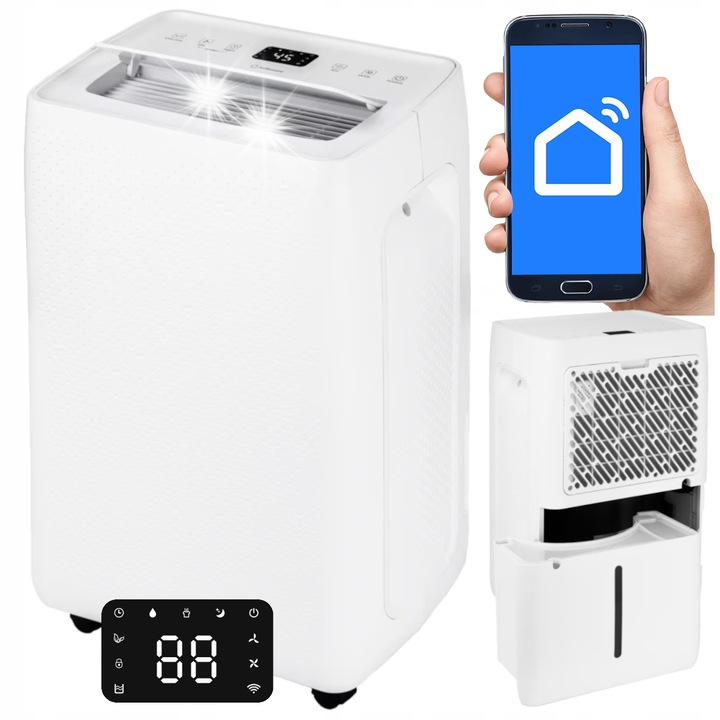 Párátlanító Stator, 330W, 20L/nap, Wi-Fi, 4.5L, 52x31x22cm