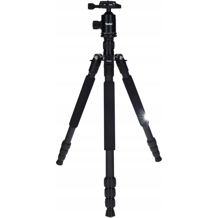 Stativ foto Rollei Allrounder Carbon, 164cm, 3D, 8kg, set complet cu husa