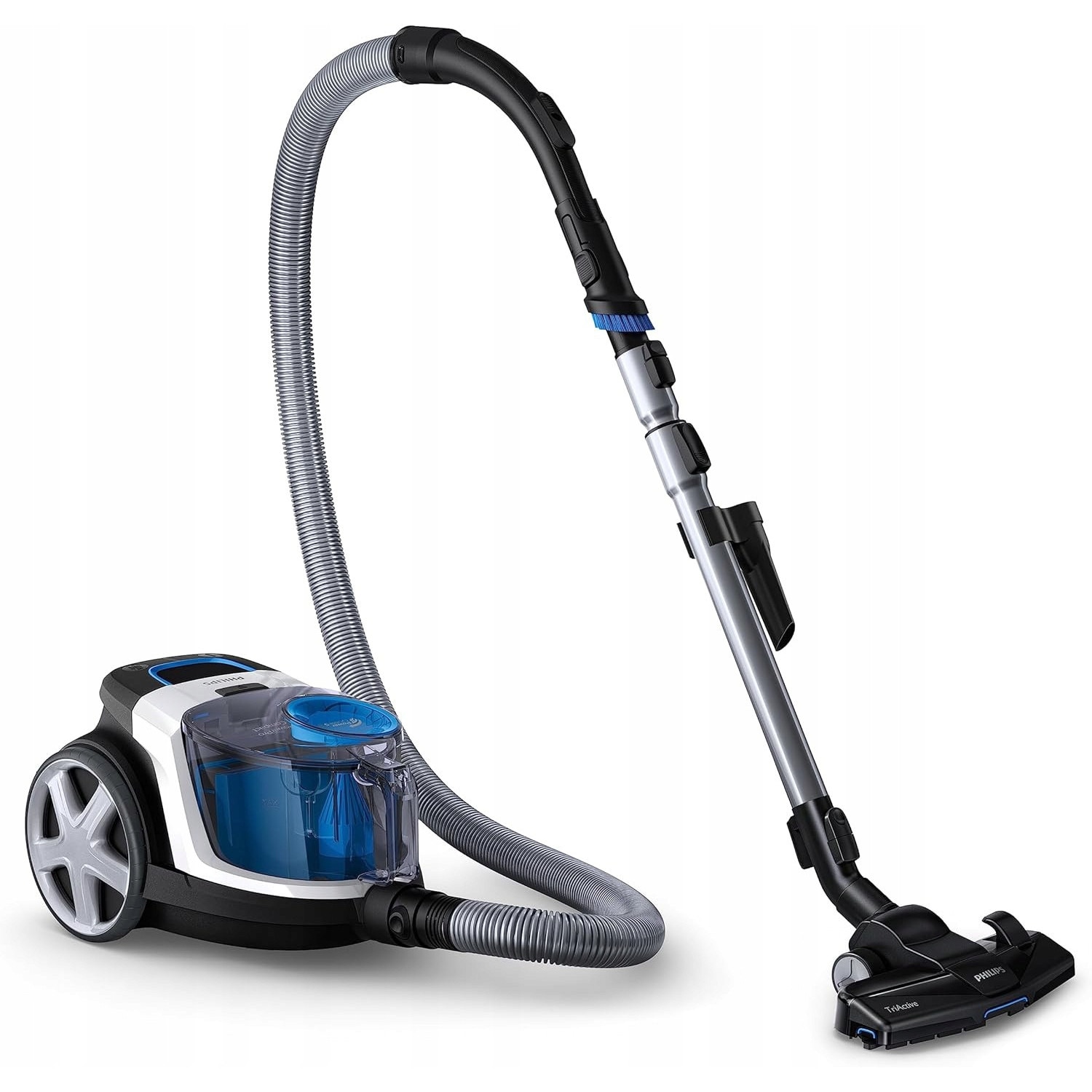 Aspirator fara sac Philips PowerPro Compact FC9332/09 650W, capacitate 1.5l, tehnologie PowerCyclone 5, filtru HEPA