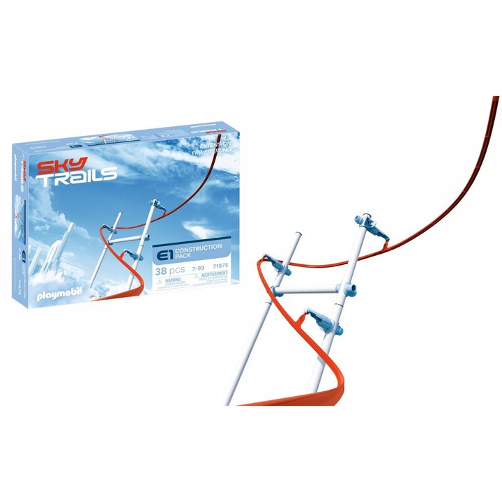 Set de constructie Playmobil Sky Trails, 38 elemente, multicolor, 39x29x39.5cm
