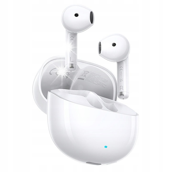 Casti Wireless UGREEN, LightBuds ANC Bluetooth 6.0, Alb