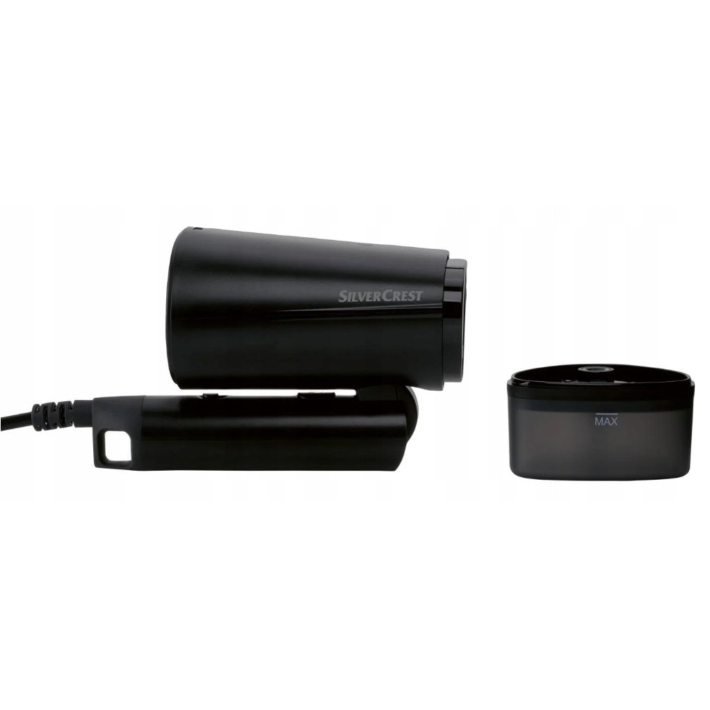 Fier de calcat cu abur, SilverCrest SDBF 1200 A1, 1200 W, 20 g/min, negru, set complet