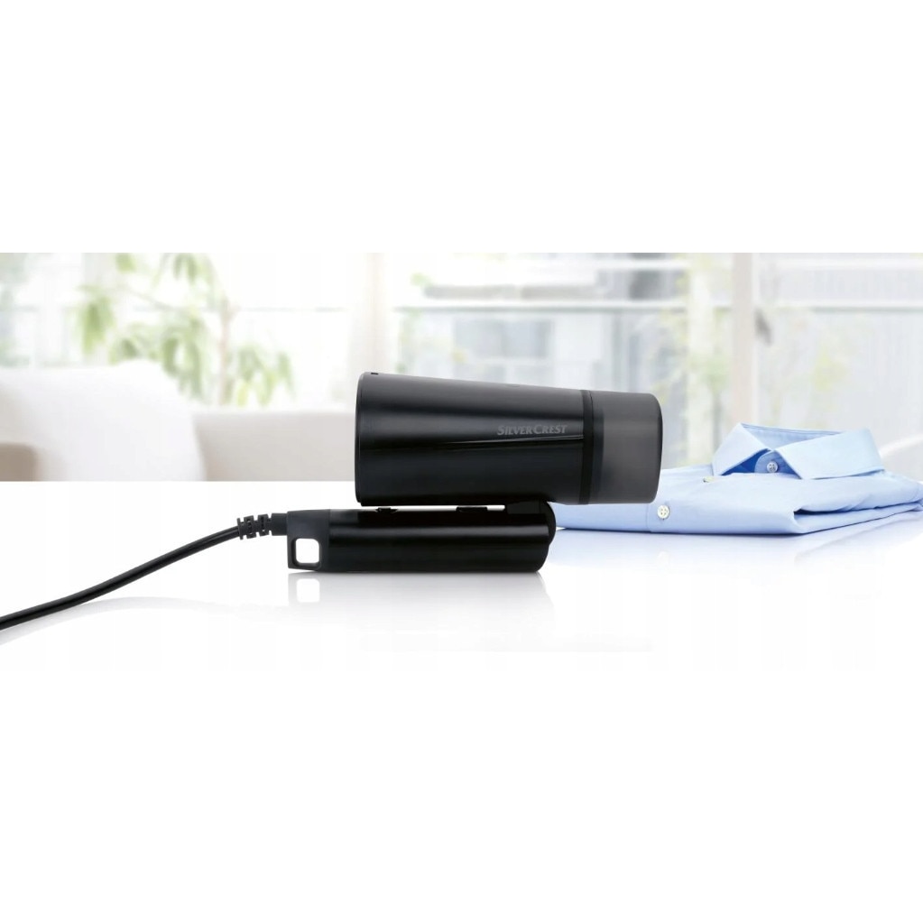 Fier de calcat cu abur, SilverCrest SDBF 1200 A1, 1200 W, 20 g/min, negru, set complet