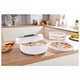 Deshidrator de alimente SilverCrest SDAG 250 A1, 250W, 5 niveluri, 28,6x25,1cm, antiderapant