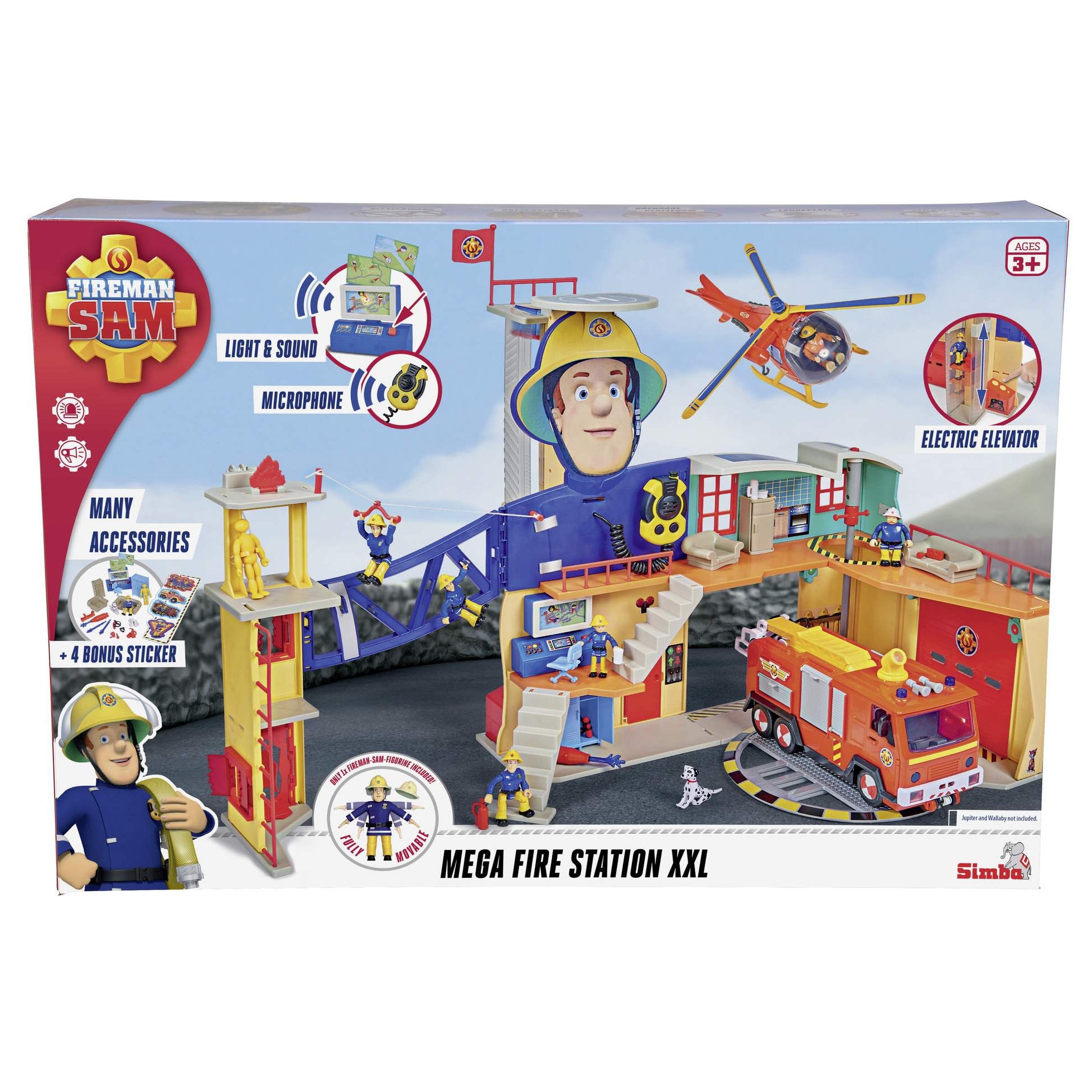 Jeu Rôle Enfant 3 Ans Camion De Pompiers Sam Le Pompier – Jupiter Série 13 – Figurines Sam + Radar Incluses – Sons Et Lumières – Accessoires Jeu Rôle Enfant 3 Ans Camion De Pompiers Sam Le Pompier – Jupiter Série 13 – Figurines Sam + Radar Incluses – Sons Et Lumières – Accessoires