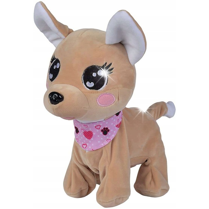 Jucarie interactiva Baby Boo, Simba, 60 sunete, 12 comenzi, roz